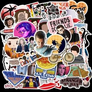 50PC Stranger Things Sketch Sticker Pack